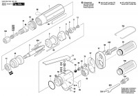 Bosch 0 607 254 106 120 WATT-SERIE Pn-Straight Grinder-Ind. Spare Parts